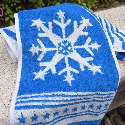 雪花涼感運動毛巾